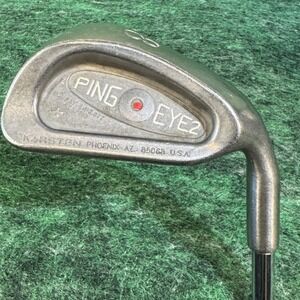 Vintage Ping Eye2 8 Iron Golf Club Right Hand Dynalite A Flex Karma Grip